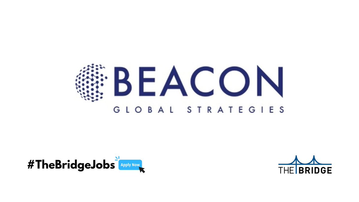 JOB🚨: Beacon Global Strategies is #hiring an Associate Vice President to join its National Security Technology practice! #TheBridgeJobs Learn more + #apply➡️ jobs.thebridgework.com/jobs/310426677… #Hiring? Post here➡️bit.ly/3fLzK9X #jobboard #jobsearch #nowhiring