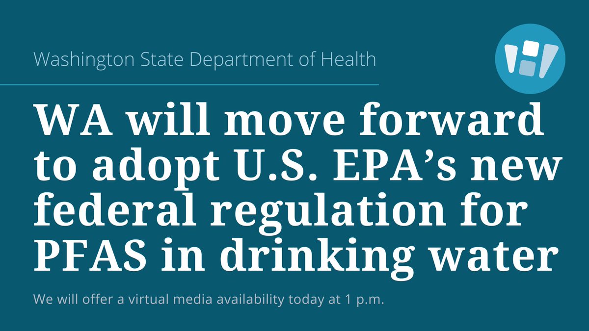 After more than year of review and study, today @EPA released new nationwide maximum contaminant levels (MCLs) for per- and polyfluoroalkyl substances – commonly known as #PFAS – in drinking water.  Read more at bit.ly/4aPFlGU