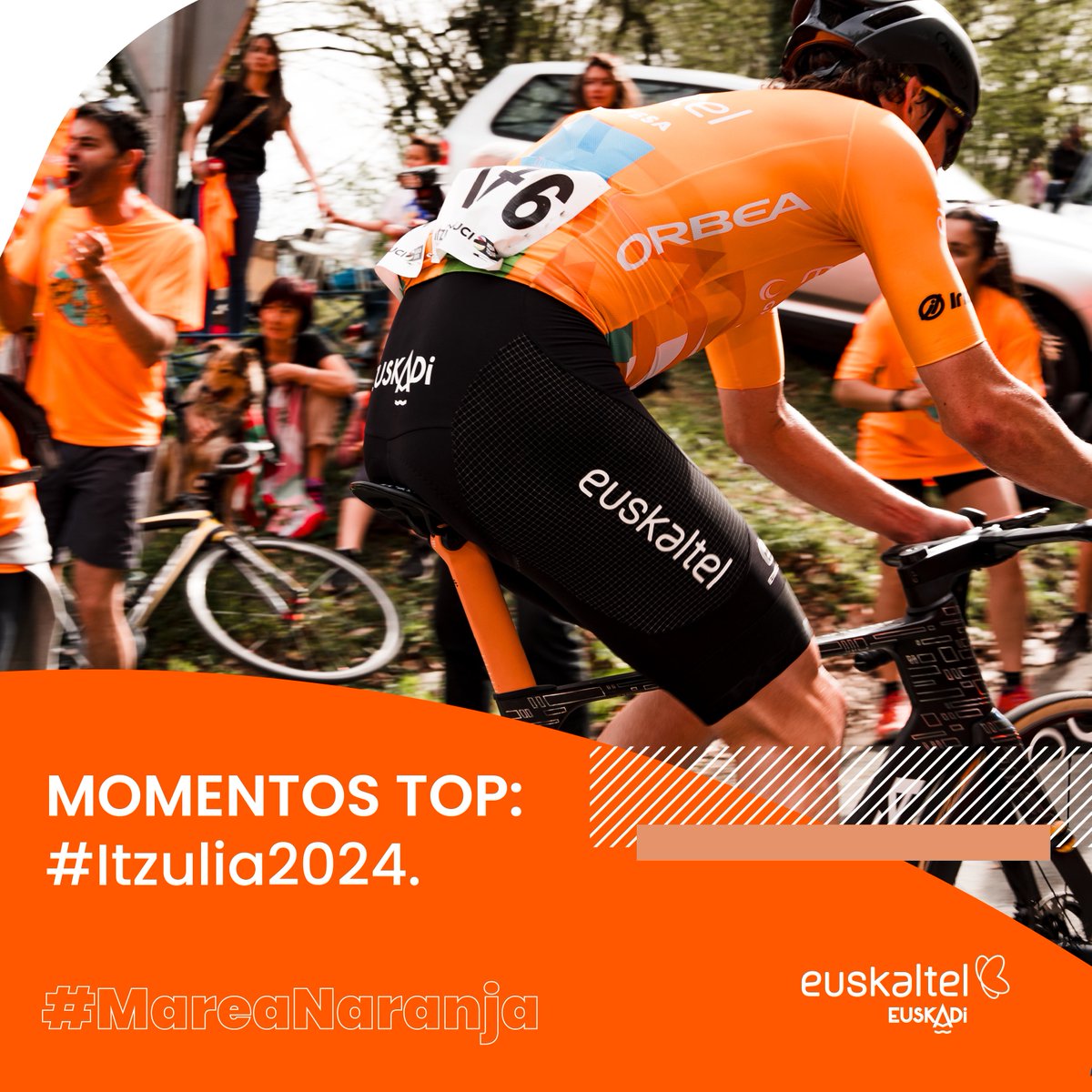 ¡#MareaNaranja por si os habíais quedado con ganas de más!

Abrimos 🧵 con los momentos top de esta #Itzulia2024 con el @euskaltelteam.