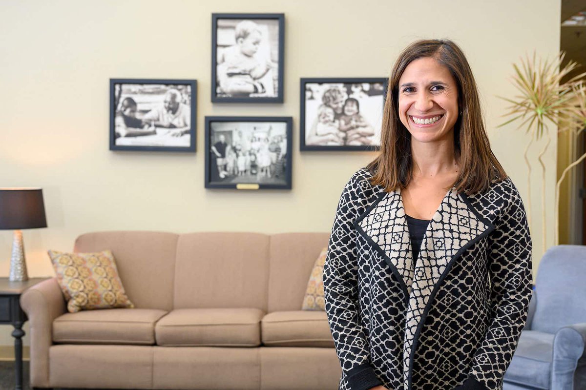 Psychology professor Kristin Valentino measures whether supportive discussion of memories and emotions can be a buffering factor to help children overcome adversity. Her work is part of our commitment to addressing the mental health crisis in the U.S.: go.nd.edu/59f6c5