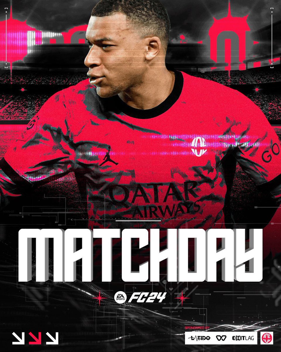 MATCHDAY | #EAFC24

🏆 | @PLGeFootBall

🏟️ | Jornada 11
🆚 | @TH4_Spain
⏰ | 22:40

🏟️ | Jornada 10
🆚 | @Resiliencesp 
⏰ | 23:40

-

🏆 | @VFOSpain

🏟️ | Jornada 7
🆚 | #NotFoundGaming
⏰ | 23:00

¡Nuevos partidos, nueva emociones, a por todas!

#IDEsports ❤️🖤