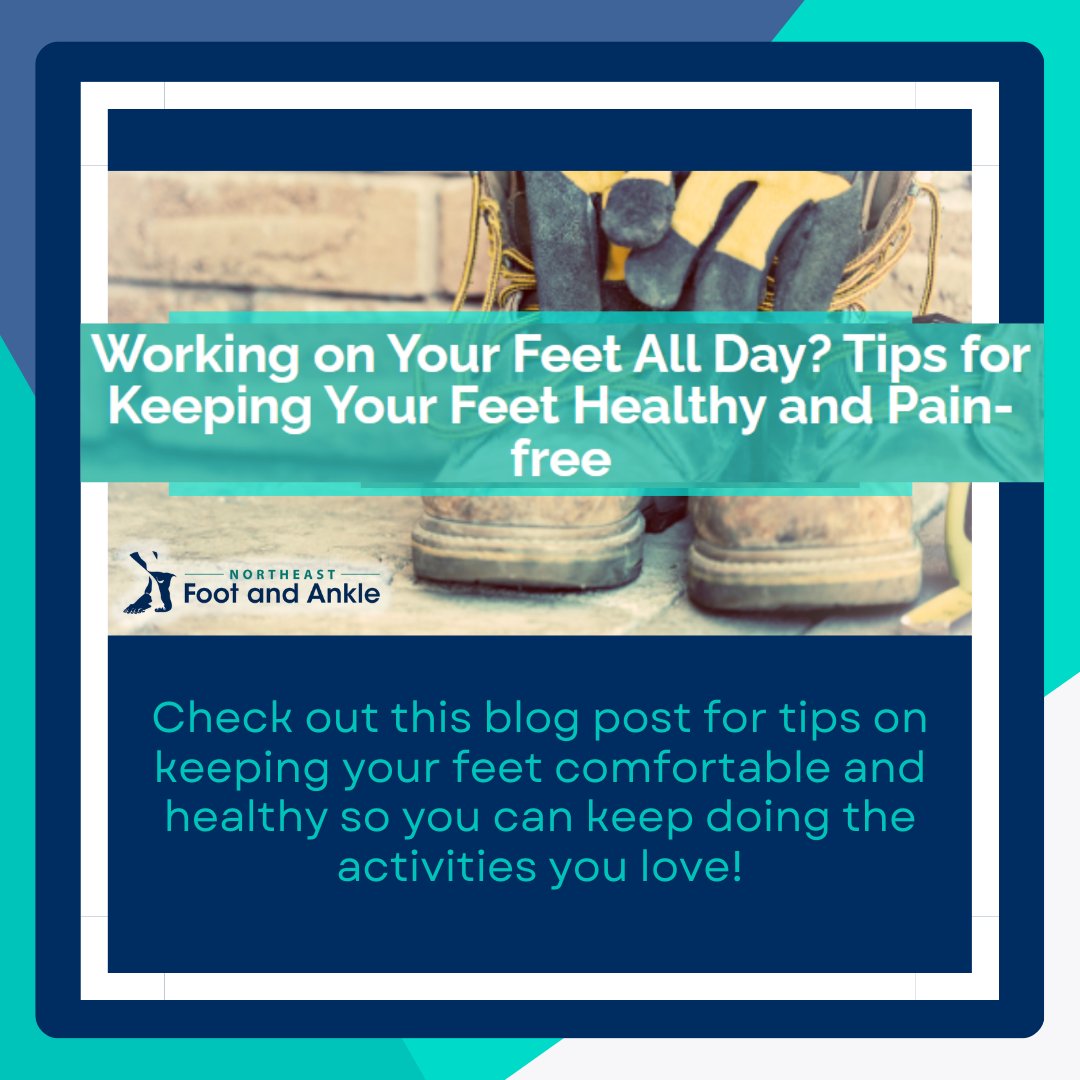 northeastfoot.com/blog/working-o…
.
.
.
#blog #medicalblog #podiatryblog #footpain #workingonyourfeet #paintreatment #tipsforworkingonyourfeet #painmanagement #podiatry #bestpodiatrists #podiatrists #podiatrypractice #follow #PortsmouthNH #NashuaNH #NewHampshire #NewHampshirepodiatrist