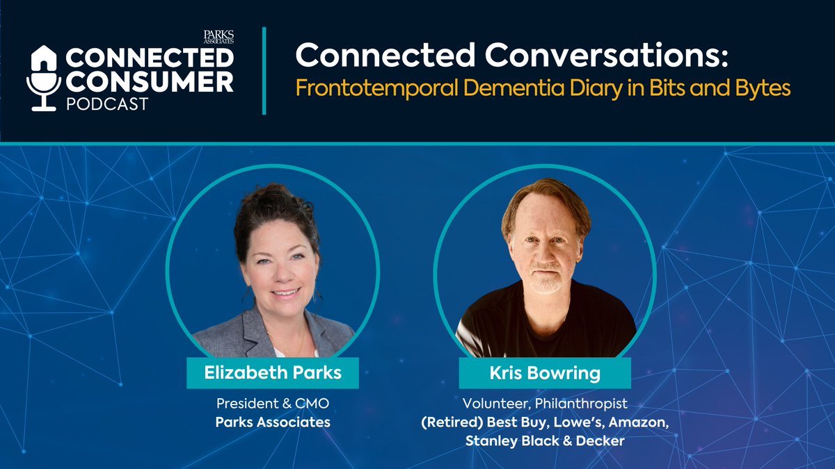 🎙 NEW PODCAST | Connected Conversations: #FrontotemporalDementia Diary in Bits and Bytes From challenges to resilience, Kris shares his story on living with #FTD in this #podcast series. ➡️ Listen here & stay tuned for the next episode: parksassociates.com/podcasts/14871…