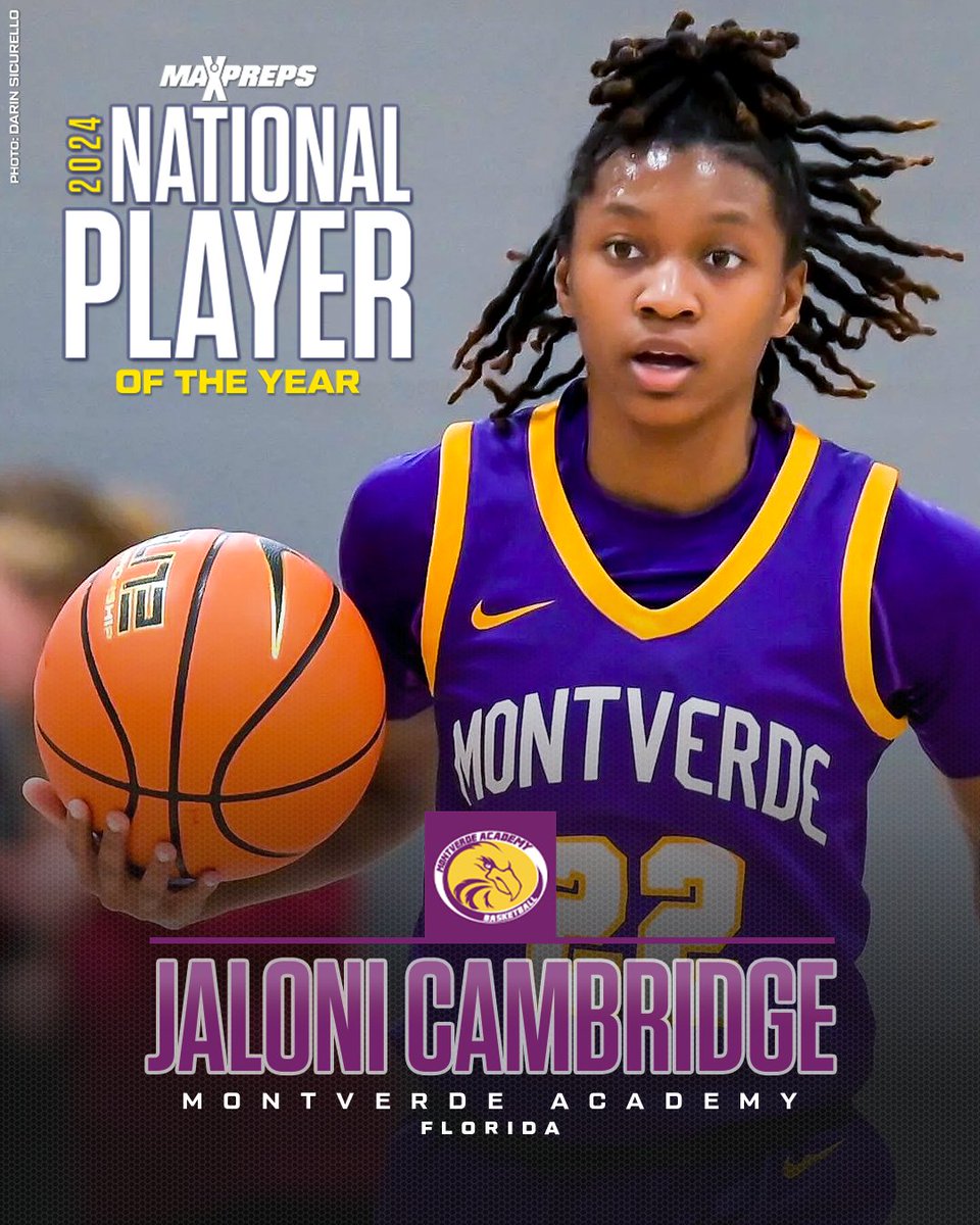 Jaloni Cambridge of Montverde Academy is the 2023-24 MaxPreps National Player of the Year 🏆🔥 Full story ⬇️ maxpreps.com/news/VX6yVOEX6…