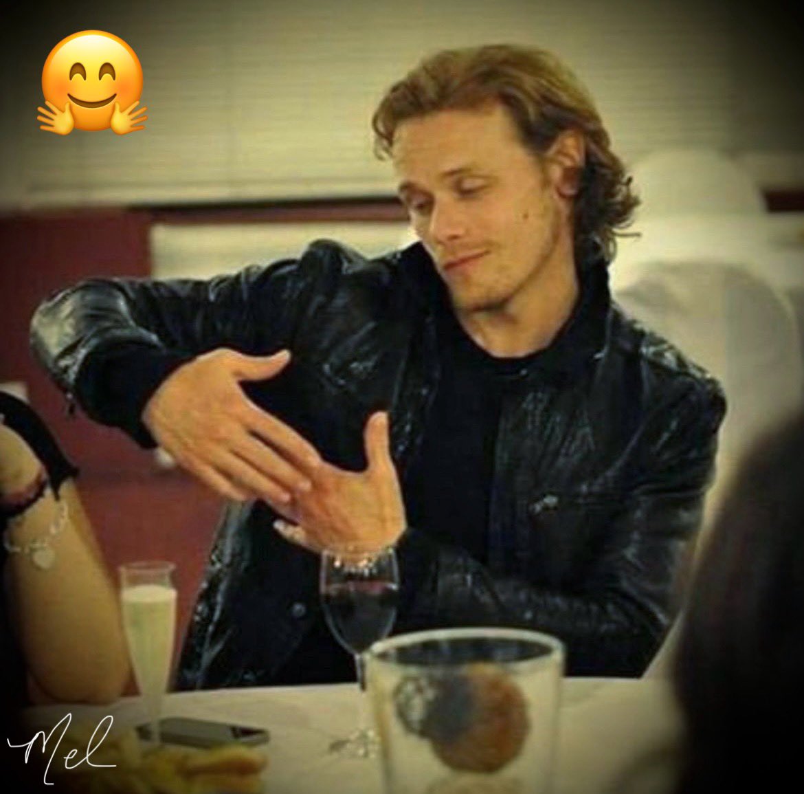 56chevylady409's tweet photo. April 11, 2024
#SamHeughan
#HotScot
#SillySam
#FunnyFace
#BirthdayMonth https://t.co/CowiMDRRc9