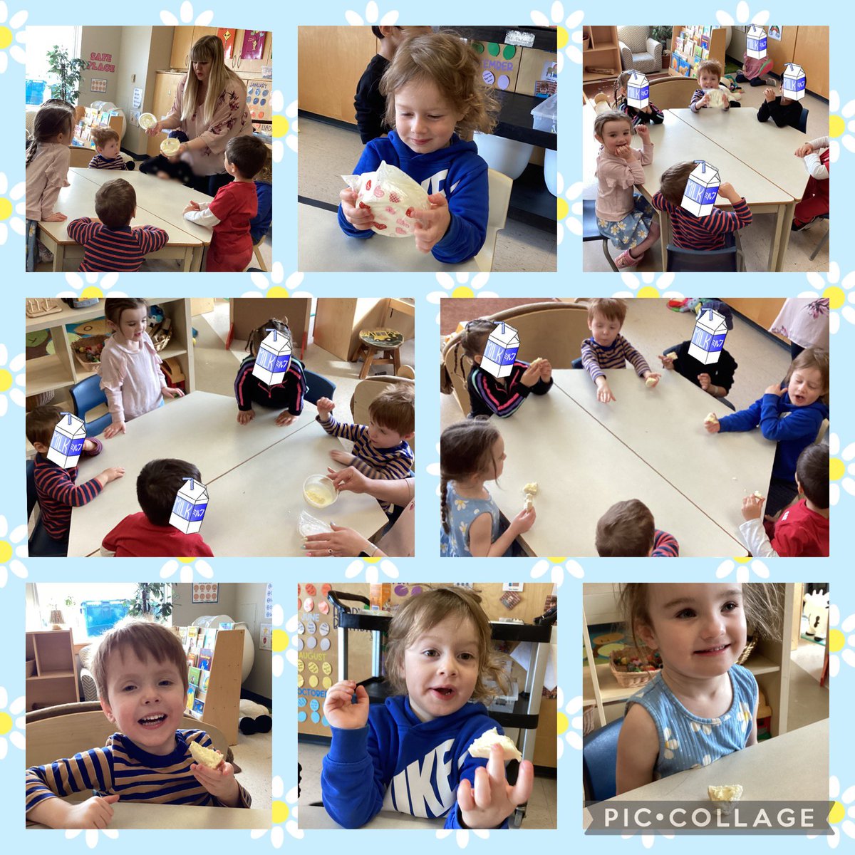 JacksonTrails's tweet image. We have had so much fun exploring farm life and farm animals. A fun fact we have learned, is cows make milk and we can use that milk to make many dairy products. Today we got to make butter using whipping cream. It was yummy! #DownOnTheFarm #PreschoolLearning #InterestBased
