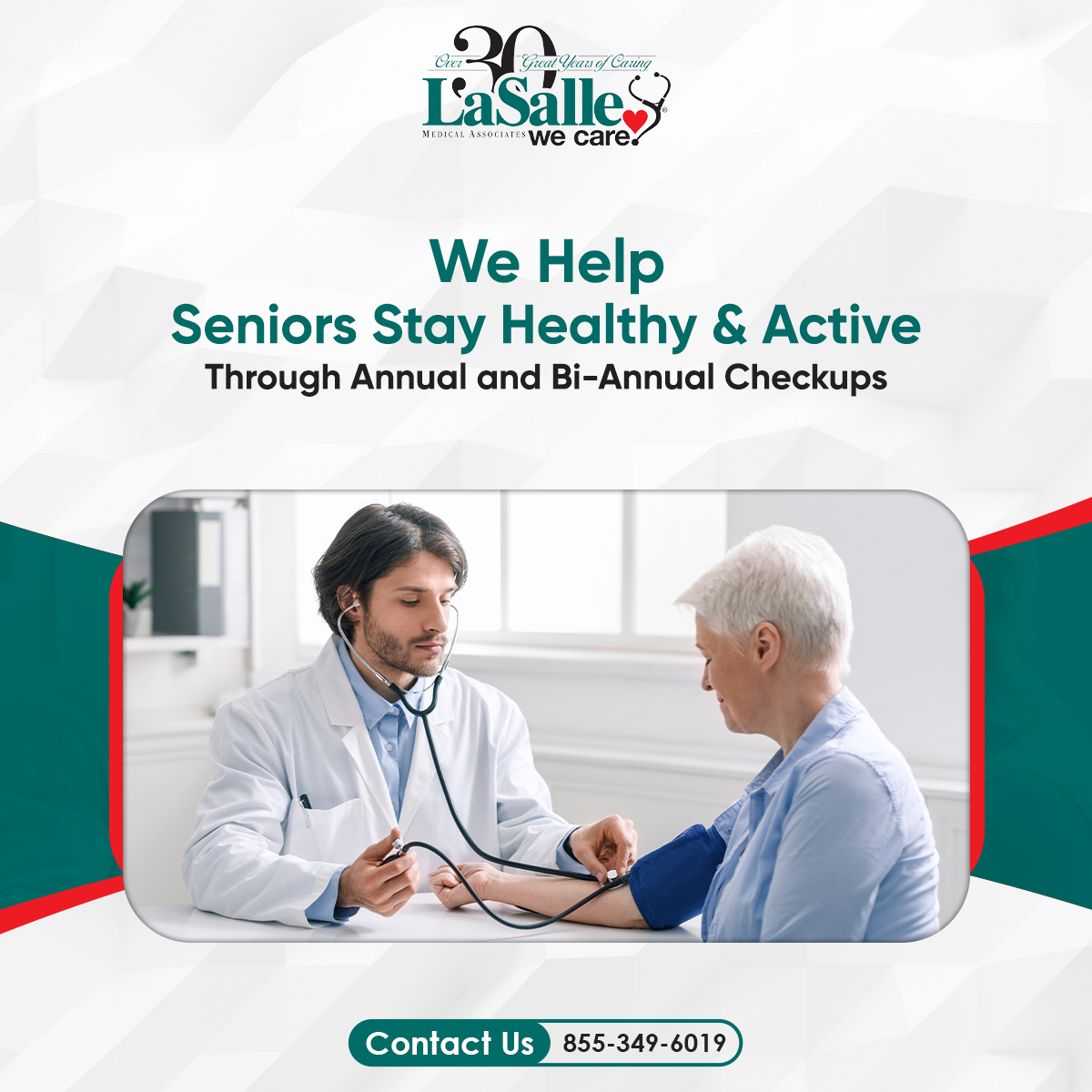 Our staff tracks crucial diagnostic indicators, including heart rate, blood pressure, and cholesterol levels, to catch potential health issues early and provide prompt treatment.

Call us @ 855-349-6019

#MedicalServices #SanBernardino