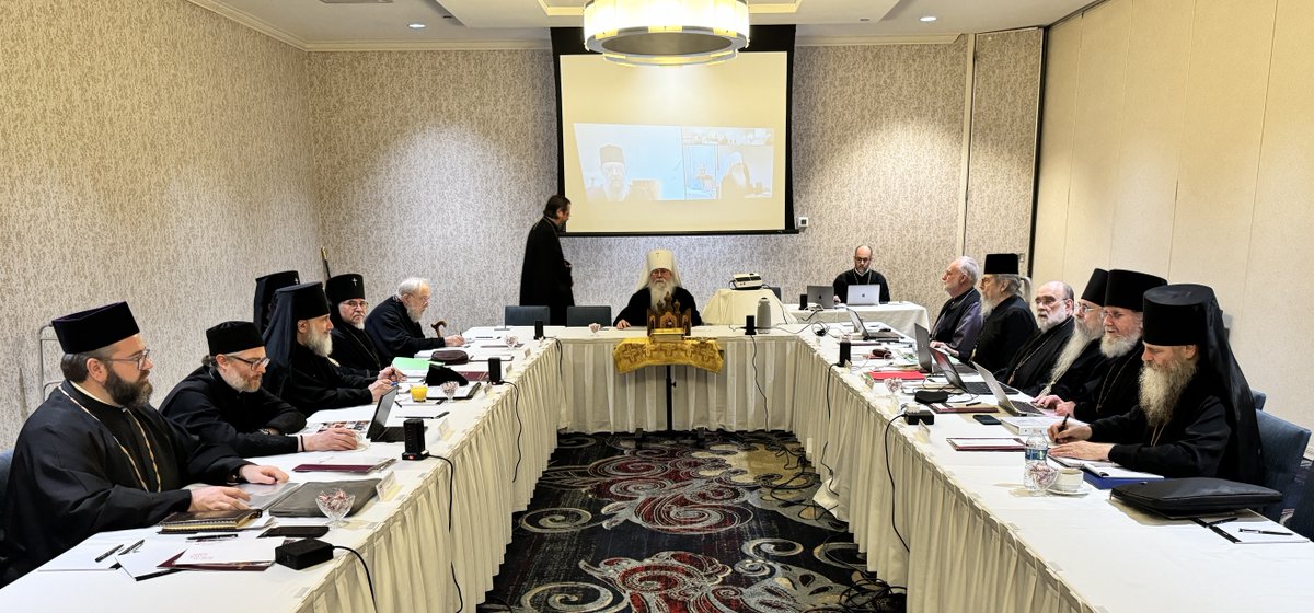 Holy Synod Meets for its Regular Spring 2024 Session oca.org/news/headline-… #synod