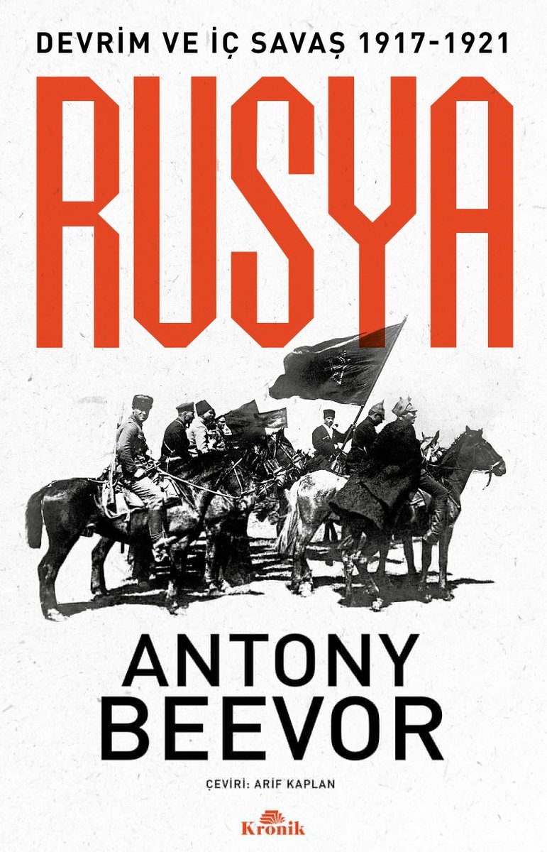 'Bolşevikler nasıl güçlendi? Lenin, Troçki ve Stalin gibi isimler nasıl ön plana çıktı? Kanlı iç savaştan Bolşevikler nasıl galip çıktı? Ünlü tarihçi Antony Beevor Rusya: Devrim ve İç Savaş 1917-1921’de bu ve benzeri pek çok soruyu ustalıkla yanıtlıyor.' amzn.eu/d/4dyBwS9