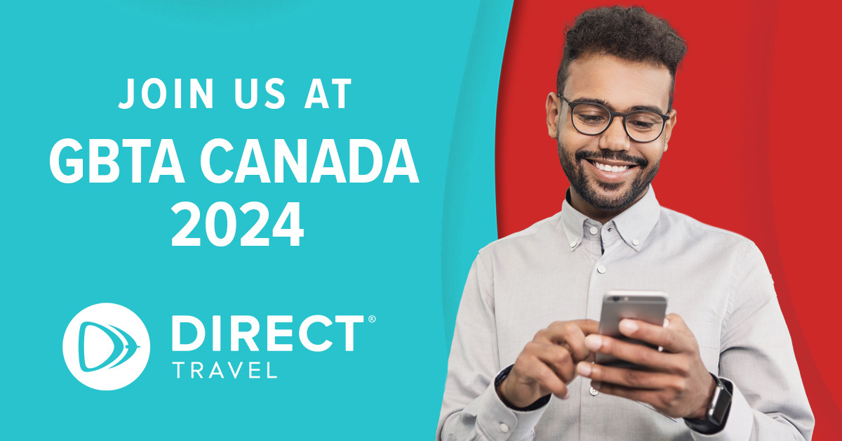 Are you joining us later this month at #GBTACanada? The Direct Travel team is a platinum sponsor & ready to show you how we're taking the 'wait' out of business travel. Prepare for the event with these insights for your travel program: bit.ly/3UotUk9 #WhyWait #GetDirect
