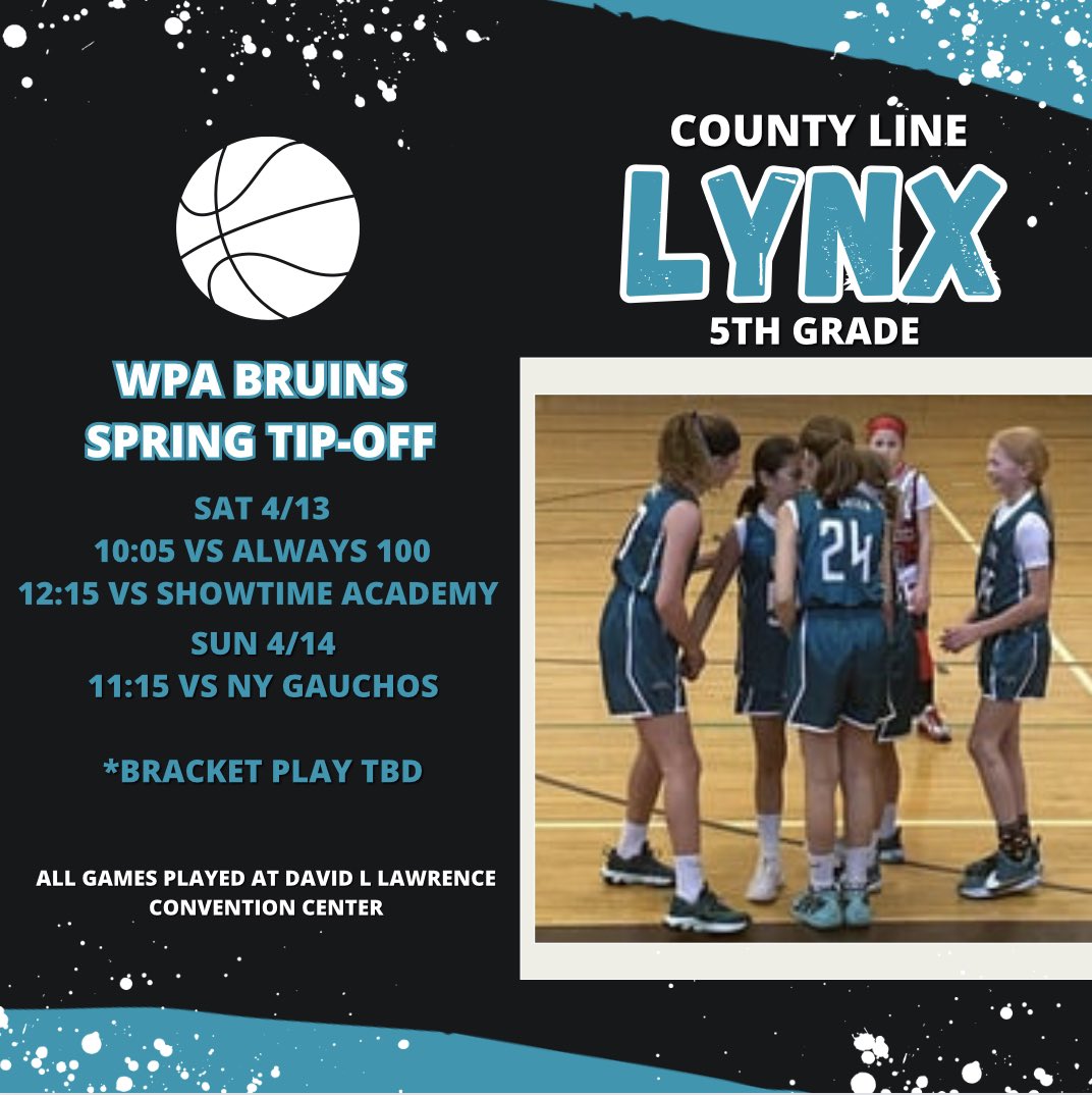 Heather Waechter (@hwaechter24) on Twitter photo First big tourney for Ava and her Lynx teammates. 
#CountyLineLynx
<a href="/WPABruinsTipOff/">WPABruins2025TipOff</a> First big tourney for Ava and her Lynx teammates. 
#CountyLineLynx
<a href="/WPABruinsTipOff/">WPABruins2025TipOff</a>