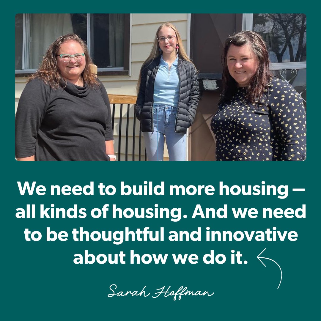 We need to build more housing - all kinds of housing. And we need to be thoughtful and innovative about how we do it. Watch my announcement of my housing plan here: youtube.com/watch?v=s5kYTR… #ableg #abndp #abpoli