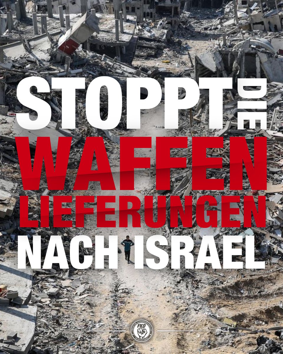 Die #Waffenexport|e, die aus #Deutschland nach #Israel fließen, wurden seit Kriegsbeginn mehr als verzehnfacht. Unsere Erklärung: föderation-klassenkampf.org/stoppt-die-waf…