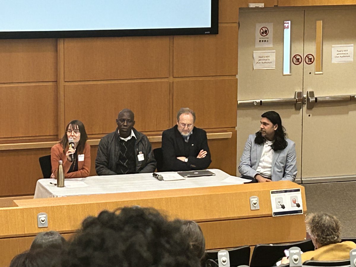 'How was surgery ever separated from global health in the first place?' Amazing first panel at #GHC24 with Alix Bacon, Moses Kasumba, Norgrove Penny, & @MrsMaswime. @UBC_Global_Surg