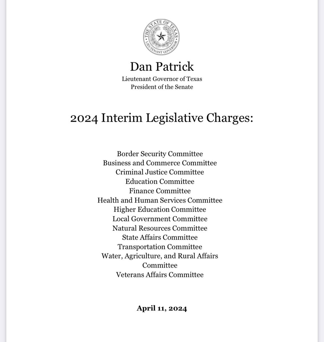 If you think Texas isn’t coming after the hemp-derived cannabinoid market, just see what Lt Governor Dan Patrick is focused on for 2025.