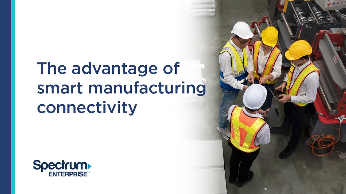 Unlock the potential of smart manufacturing with cutting-edge connectivity solutions. From real-time data analytics to enhanced network security, see how smart manufacturing connectivity and networking solutions can streamline your entire operation: ow.ly/9umx50RepGY