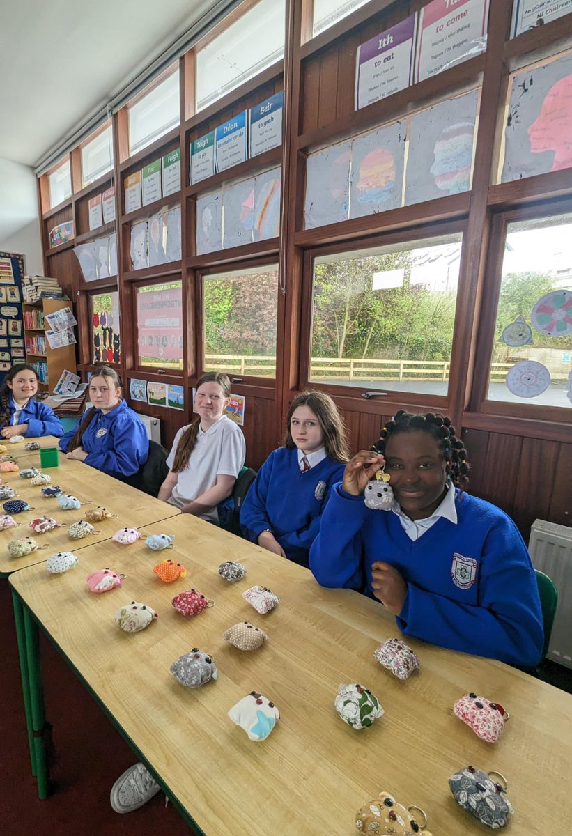 6th class are participating in @JEP_ie with their unique ‘Plush Palz’ business having invested their own 💶 in the company. 'Plush Palz' go on sale in their classroom tomorrow & cost €3.50. Attach to a school bag or pencil case! #JuniorEntrepreneurProgramme