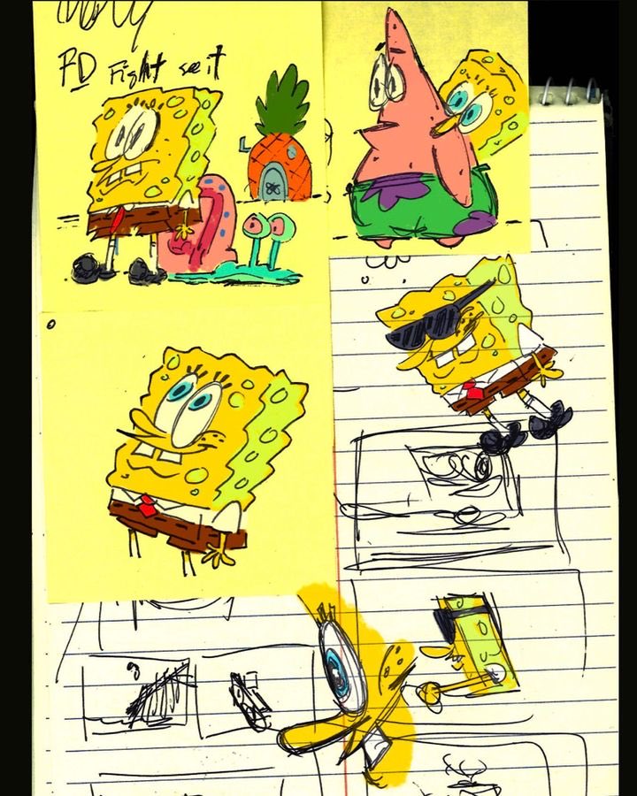 ArtofSpongebob tweet picture