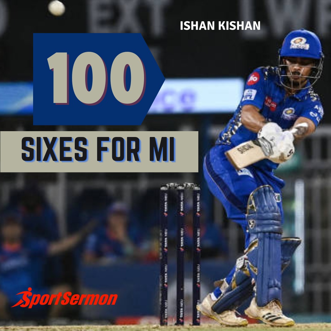 A Century of Sixes!🤩

#Ishankishan  joins the elite club with 💯 sixes for #MumbaiIndians 
.
.
#MIbatting #MIvsRCB #FeartheSix #KishanDominates #MILegend #MIYoungGuns #KishanImpact #IPLUpdate #ipl2024updates #Milestonemoment