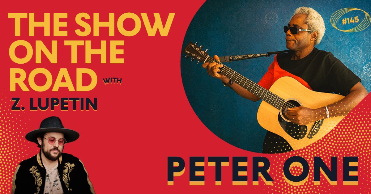 Amazing new episode with Ivory Coast’s folk hero Peter One! Moving stuff: theshowontheroad.com/episodes/episo… 🇨🇮🎸 @osirispod @JasonIsbell