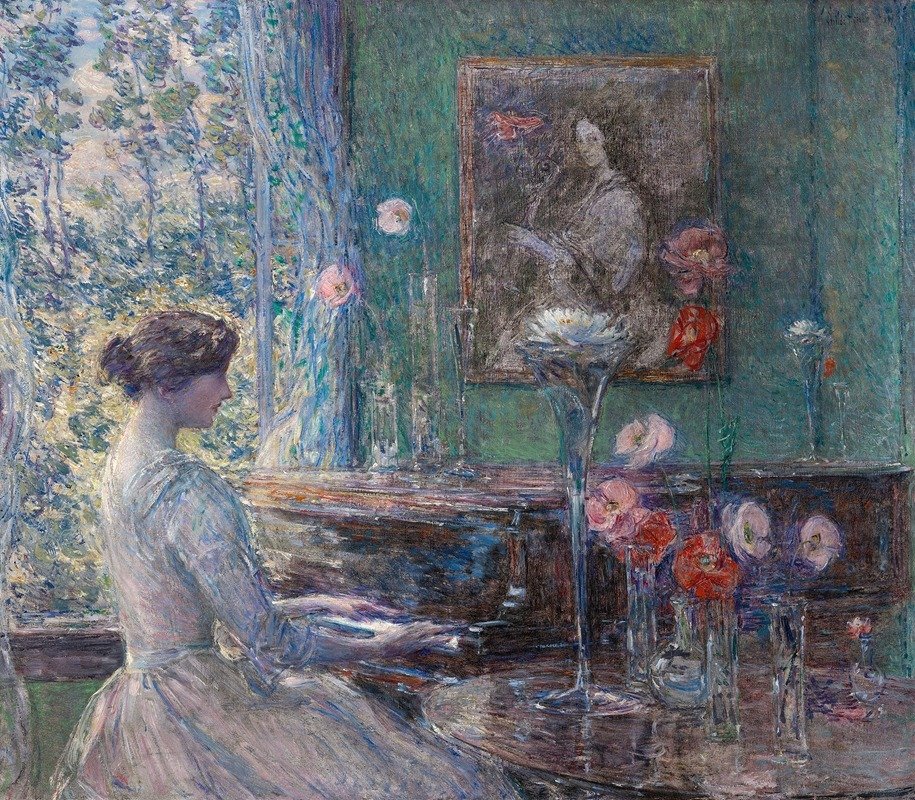 Improvisation (1899) Childe Hassam (American, 1859-1935)