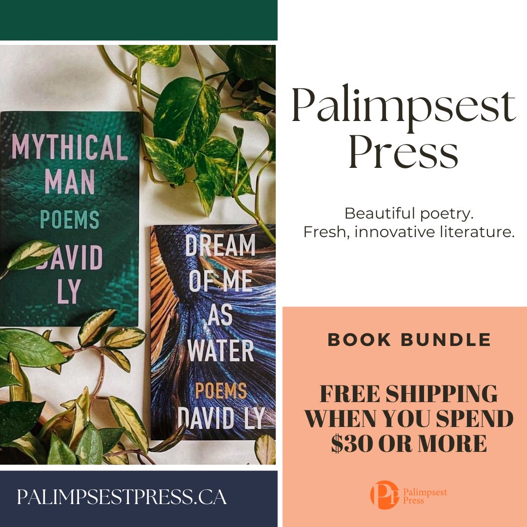 Fill up on those spring books from @PalimpsestPress! 🛒: palimpsestpress.ca