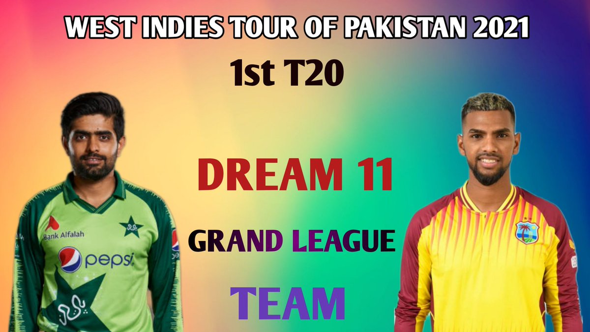 PAK vs WI | 1 St T20 | Dream 11 Team Prediction | West Indies Tour Of Pakistan 2021

WatchLink - youtu.be/PVliA1B7_EM 

#PAKvWI #T20Cricket #PAKvsWI #Cricket #WIvPAK #Ramkumar07 
#WIvsPAK #CricketLovers #vrk07 
#WestIndiesCricket #CricketLover 
#Sports #PakistanCricket #T20