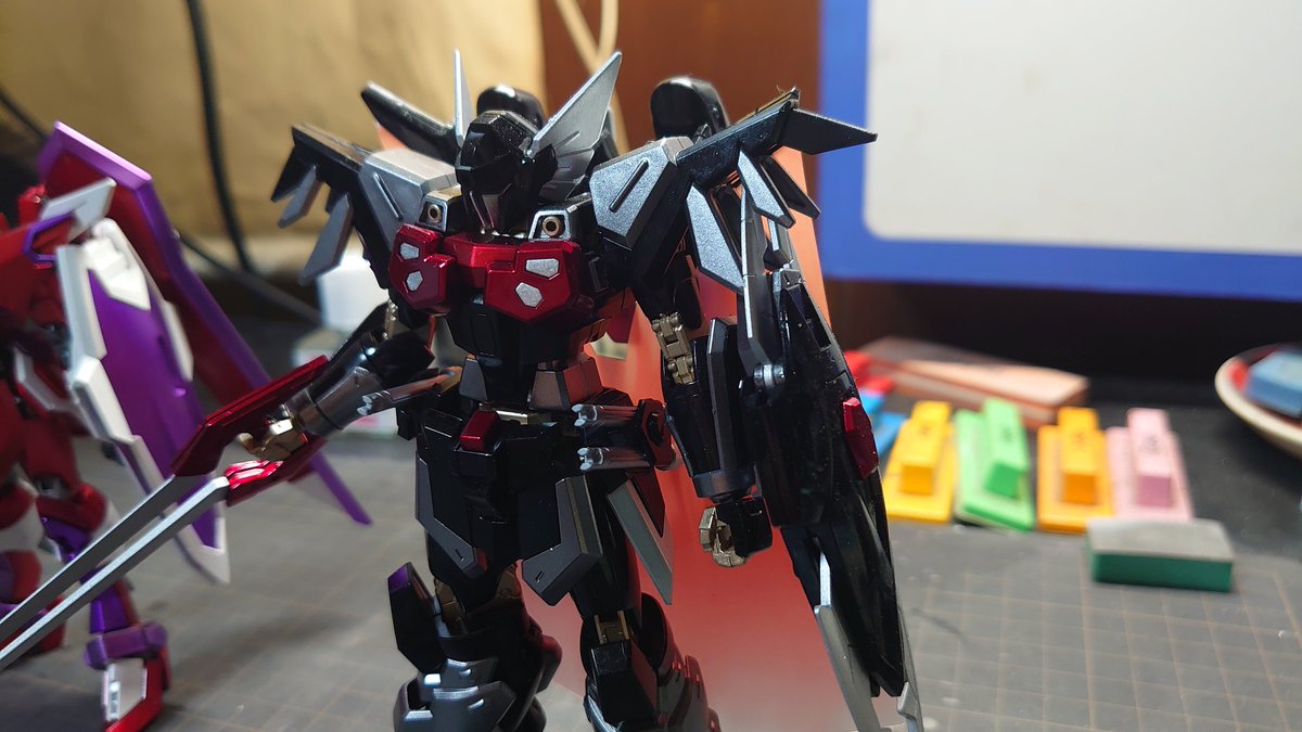 dub318's tweet photo. 遂に完成したよ！
久しぶりやけどガンプラ製作楽しいなぁ(　´∀｀)

#ガンダムSEEDFREEDOM 
#ガンプラの画像貼るとRTされると聞いて 
#ガンプラ好きと繋がりたい 
#ガンプラは自由だ https://t.co/F6XYlfBOQd