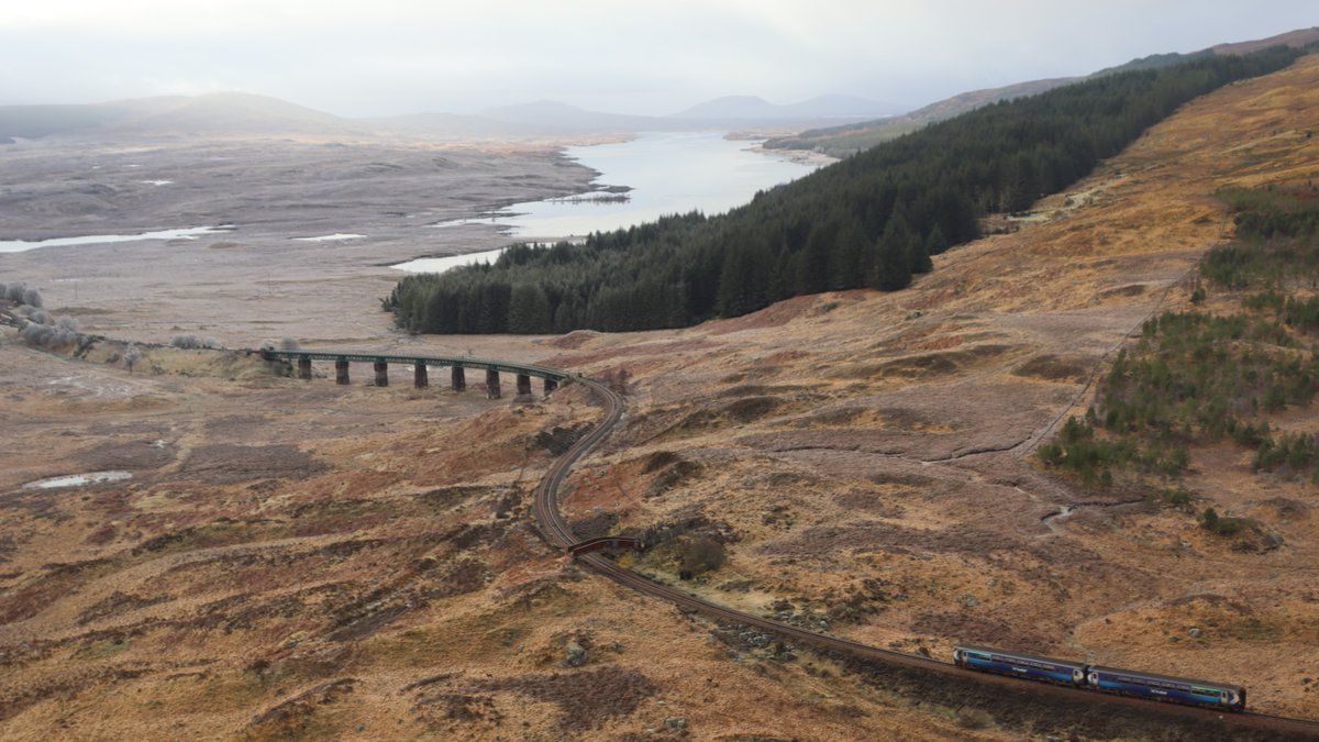 🌉 Last month £1.6m of maintenance completed on the Rannoch Viaduct on the West Highland Line. We replaced 50 worn-out timbers with hardwood ones - making the bridge more reliable and safer for years to come. More scenic railway pics: 🤳 instagram.com/networkrail #Instagram
