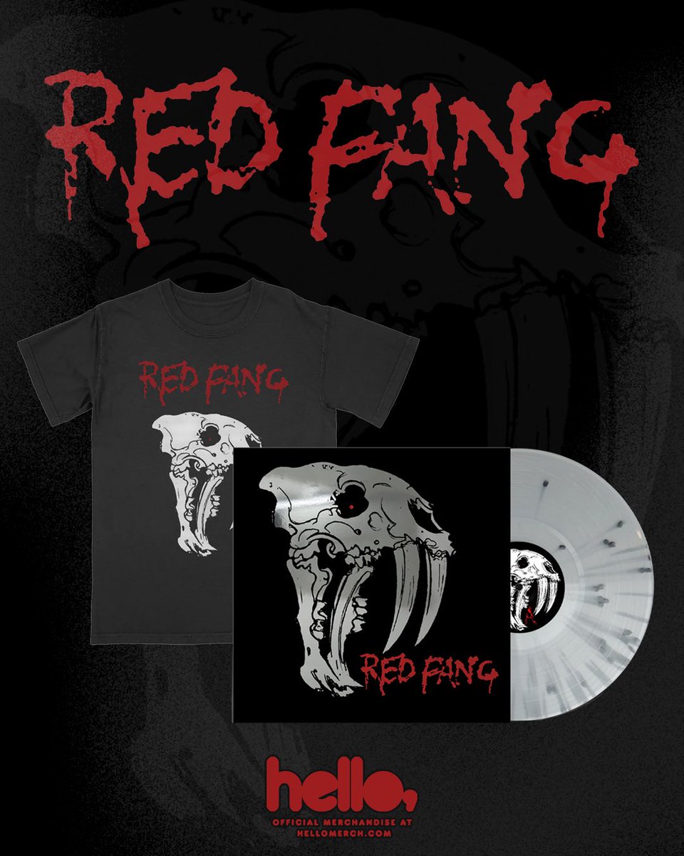 Red Fang 15th Anniversary Re-Issue vinyl and tees are available for pre-order now at @sargenthouse store! 👀 hellomerch.com/collections/re…