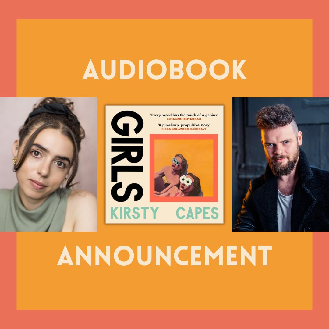 ✨🌼 Announcing the audiobook readers for #GIRLSBOOK 🌼✨ I am so excited that these two beautiful talented angel babies, Amber Gadd and Ryan Laughton, are reading the audiobook for GIRLS. Girls is out 16th May geni.us/GirlsHB