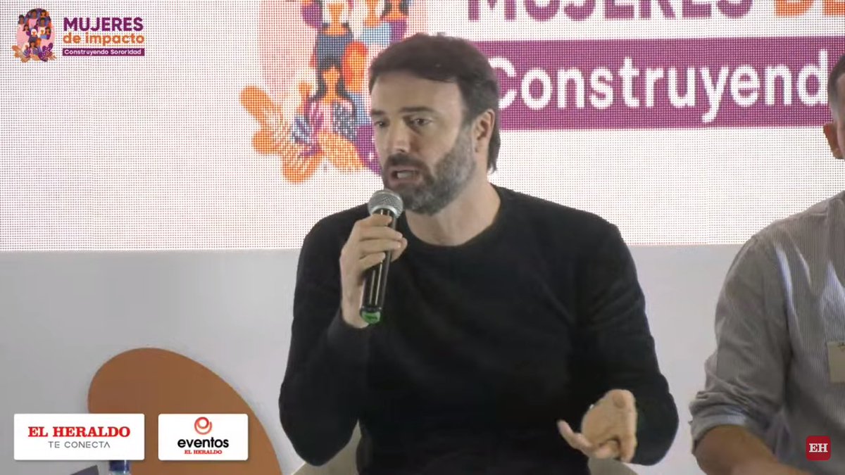 <a href="/ECepedaTarud/">Efraín Cepeda Tarud</a> <a href="/javiervivic/">Javier Vivic</a> #ForoMujeresQueImpactan | ¿Por qué seguimos a personas que no están aportando, qué hacen daño a la mujer, a la sociedad?, cuestiona el actor <a href="/felipegalofre/">FELIPE GALOFRE</a>. ➡tinyurl.com/8bma4u7t