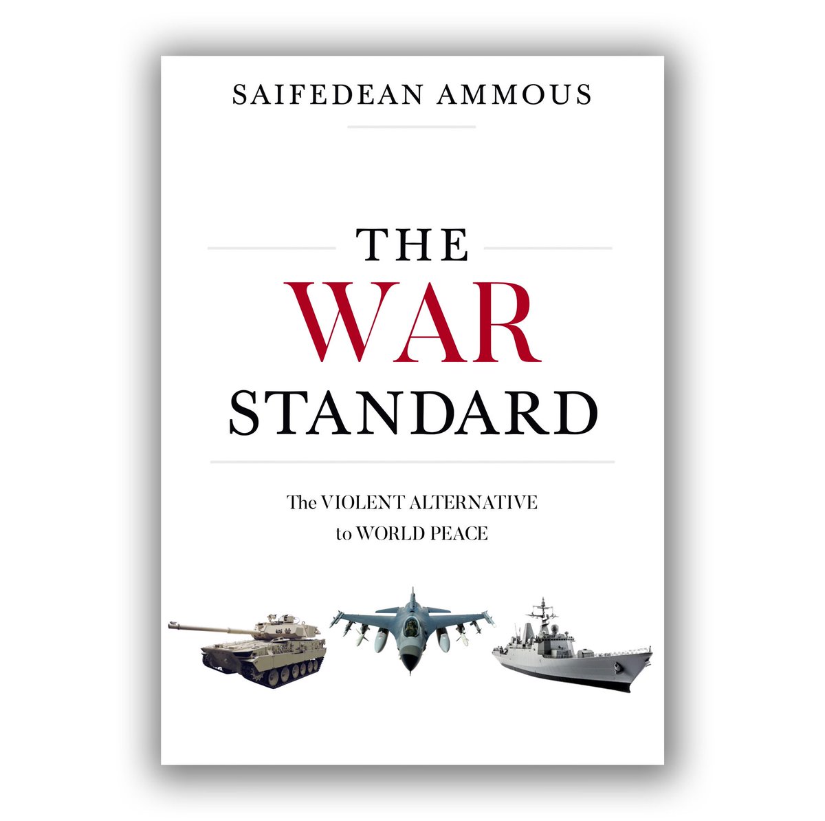 Hey @saifedean, I just completed The Fiat Standard, a read I’ll recommend to all who have read The #Bitcoin Standard. If you’re up for writing a trilogy, I suggest the next one be titled, “The War Standard” To manifest its existence, I proactively created the cover. Thoughts?
