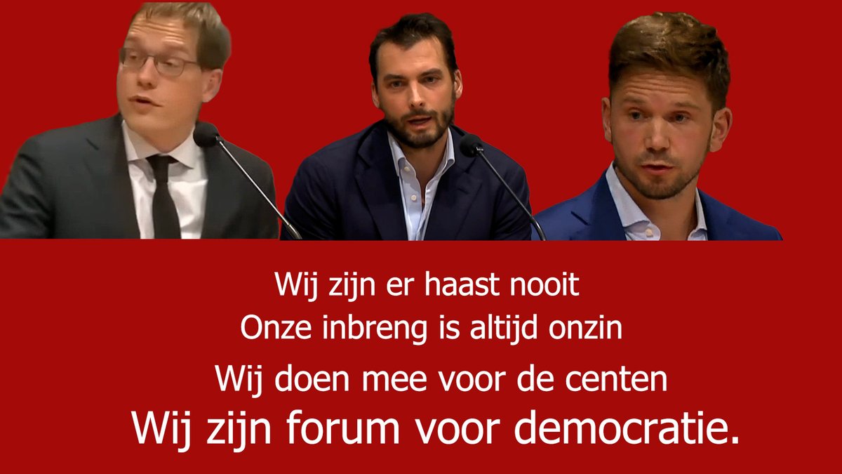 Stel je hebt op de #fvd gestemd, dan verwacht je ook dat ze aan debatten meedoen. 

Het moet dan toch een enorme teleurstelling zijn dat je partij aan 5 debatten mee hebben gedaan. 

Er zijn partijen met nog minder zetels die ook aan 5 debatten hebben meegedaan.