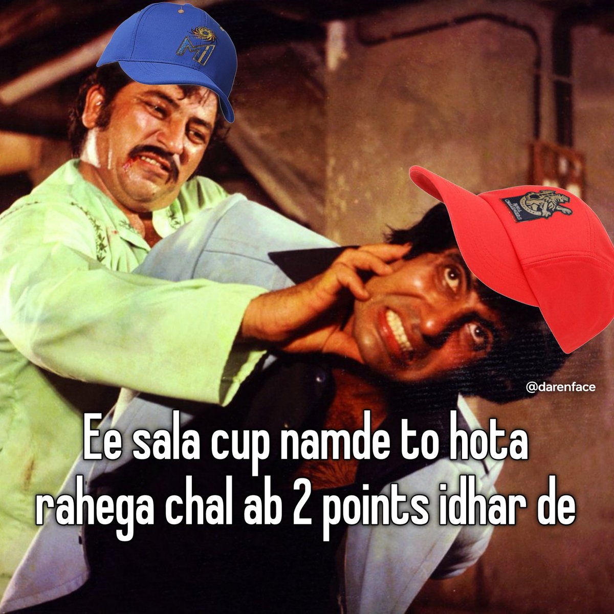 HaaRCB for a reason 😂 #RCBvsMI