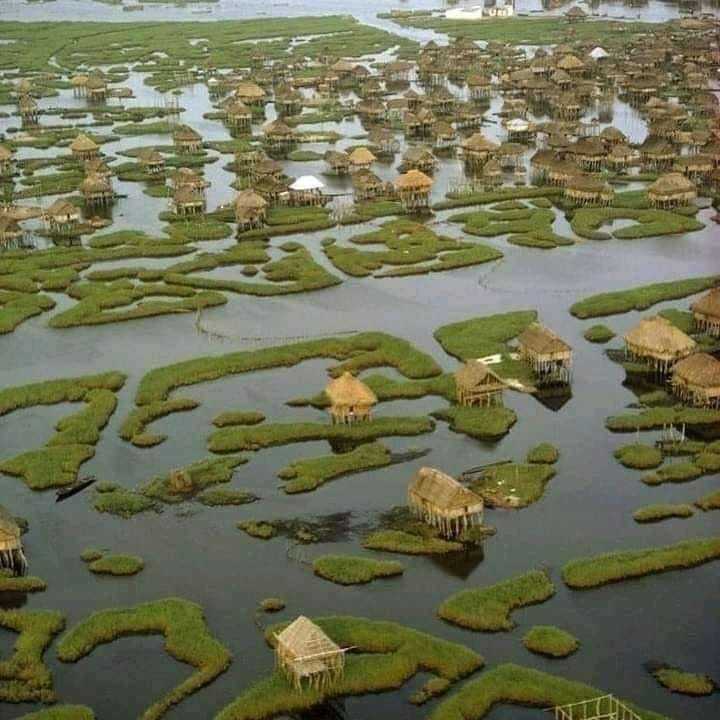 Ganvie is a lake village in Benin Republic. lying in Lake Nokoué, near Cotonou. With a population of around 20,000 people, it is probably the largest lake village in Africa and is very popular with tourists.

Your comments on this ...