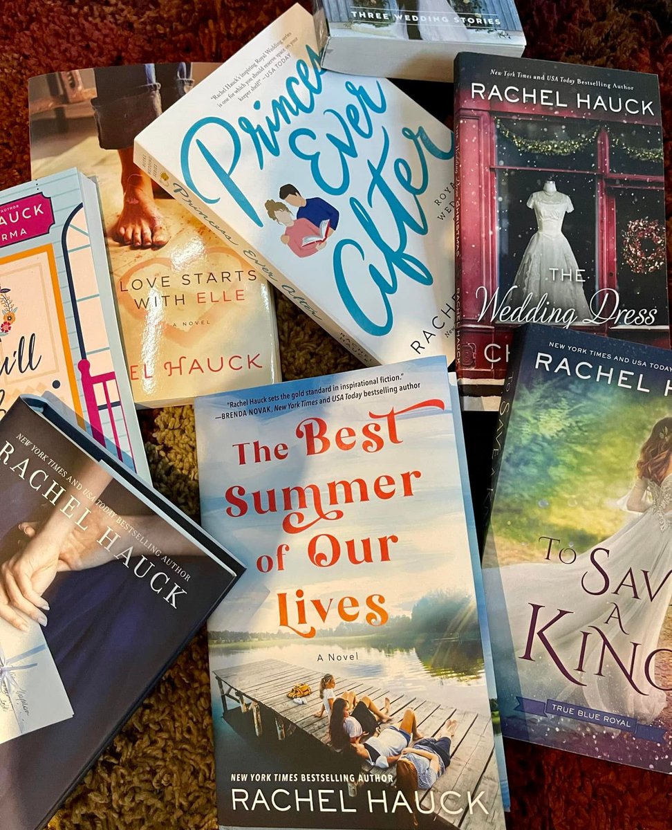 Just a snapshot of some of my faves from Rachel Hauck! 

Have you read any of Rachel's amazing stories? Let me know your favorite in the comments 👇️👇️👇️

📸: @rachelhauck

#rachelhauck #author #writer #bookstagram #books #book #contemporaryromance #inspirationalromance