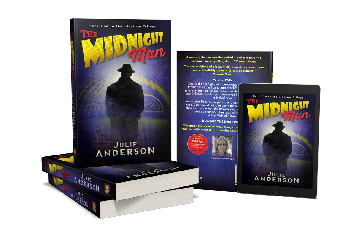 'The Midnight Man' (@HobeckBooks) is published 30th April. Read about two remarkable coincidences in the run up to publications on my blog at julieandersonwriter.com/2024/04/11/coi…
