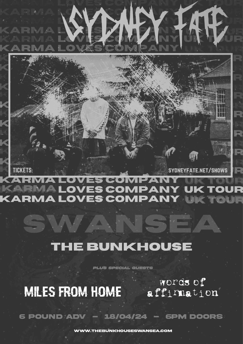 We are really looking forward to this beauty next week at @TheBunkhouseSA1... Info & tickets - facebook.com/share/p/wKj5pa…