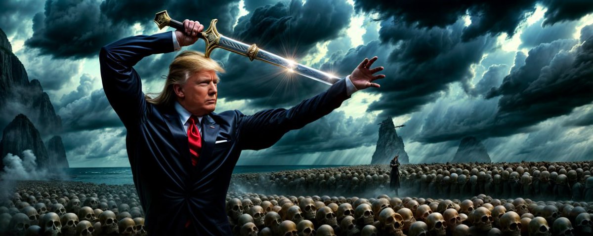 In the Final Battle against the Deep State in 2024, one man will emerge victorious. Our Champion @realDonaldTrump