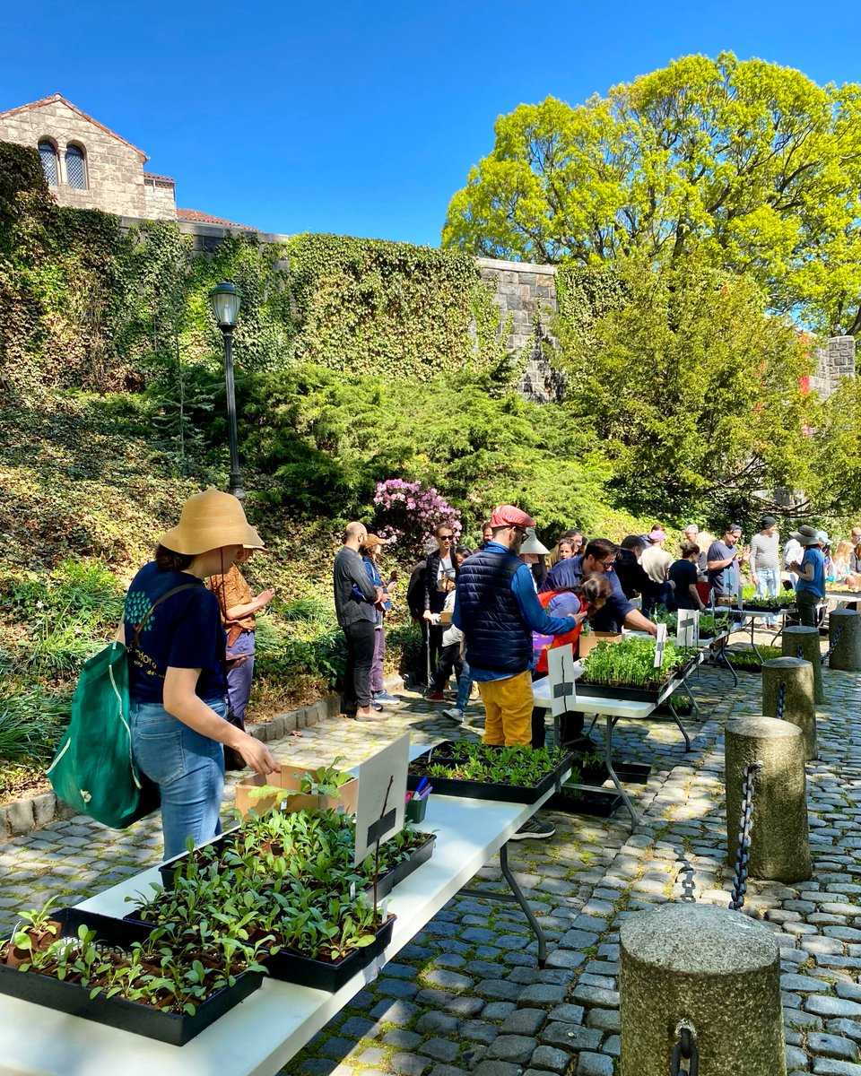 Hey plant-lovers! 🌱 Join us on Saturday, April 20 for The Met Cloister's annual Plant Sale. Meet gardeners and horticulturists who'll help you select medieval-inspired plants for your outdoor garden, cultivated in the Cloisters greenhouse. Learn more: met.org/3INQuMa