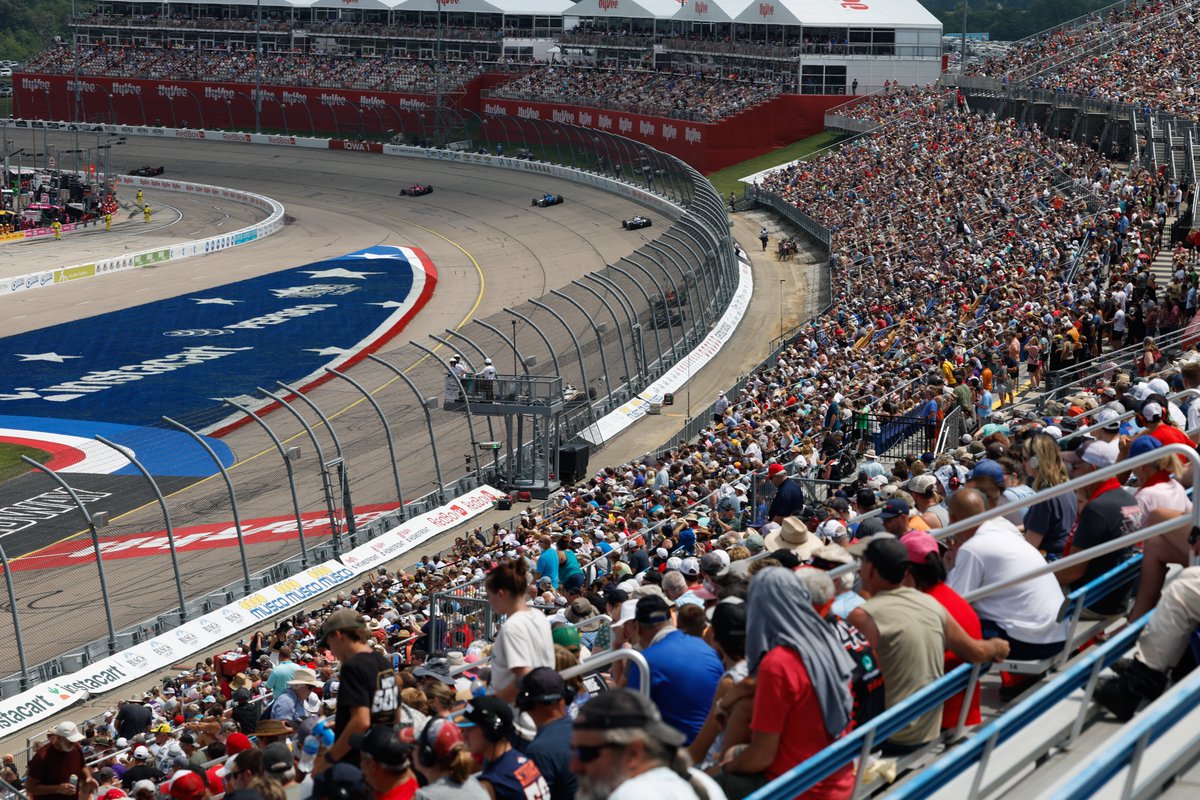 Watch #INDYCAR and #INDYNXT @iowaspeedway with this view.

Buy your grandstand ticket here: bit.ly/3HV5O7V