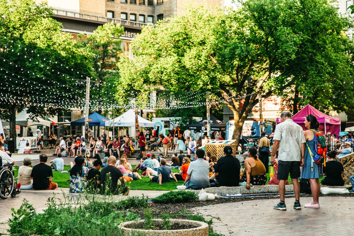 We don’t know who needs to hear this, but it’s only about eight weeks until Old Market Square looks like this again 🙌

We’re already dreaming of a jam-packed summer season in the Exchange.

What summer plans are you dreaming of?

#winnipeg #ywg