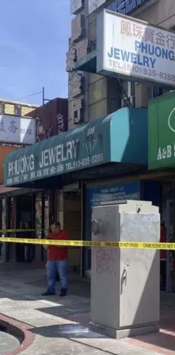 6 Black teens went to Oakland Chinatown to do a smash and grab at Phuongs Jewelry Store. Local news outlets last night said they have no description of the perps.