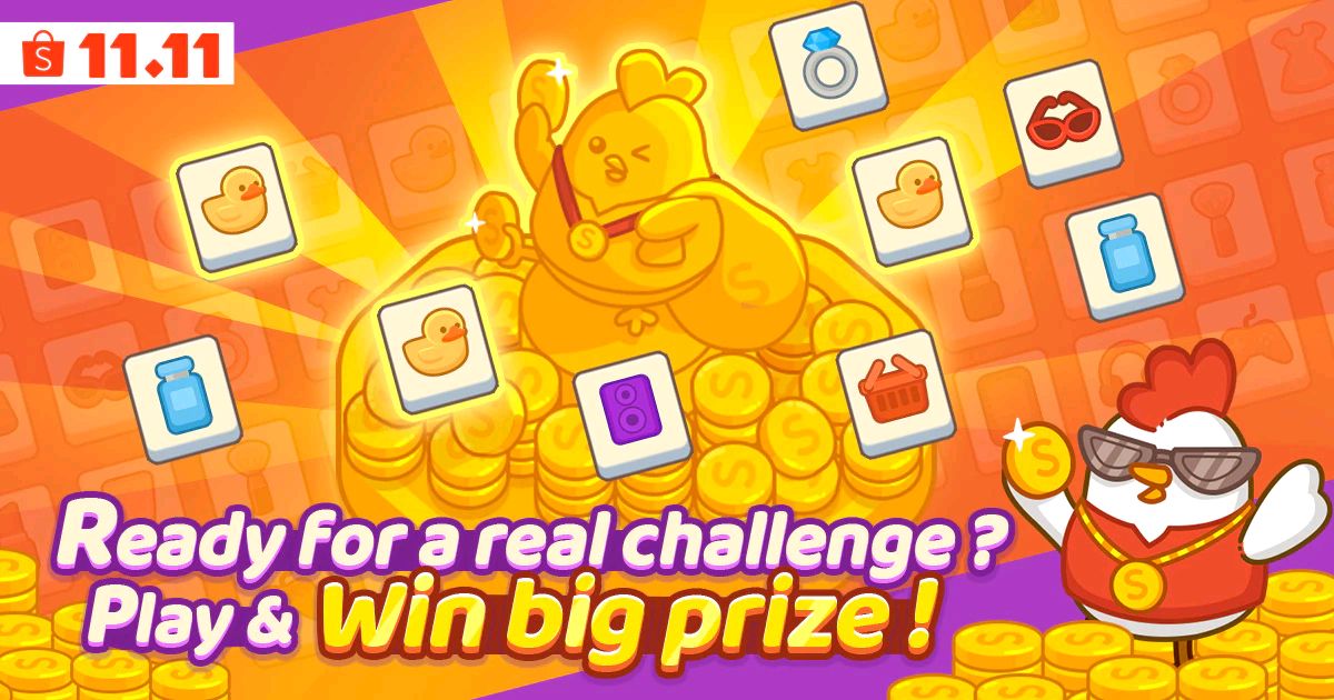 Beat these 2 levels, and win big prizes! shp.ee/apgt8w53srj