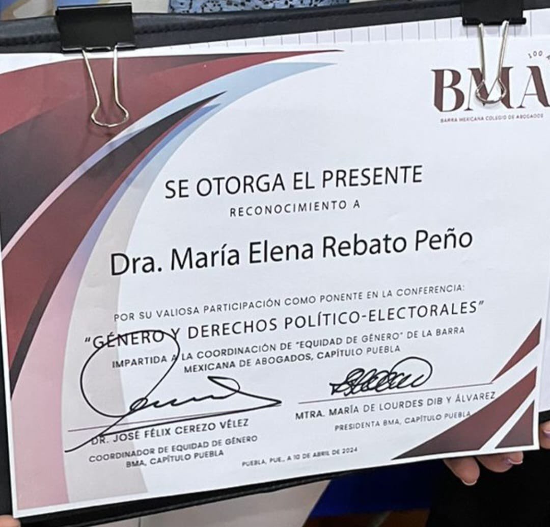 Barra Mexicana de Abogados Capitulo Puebla tweet media