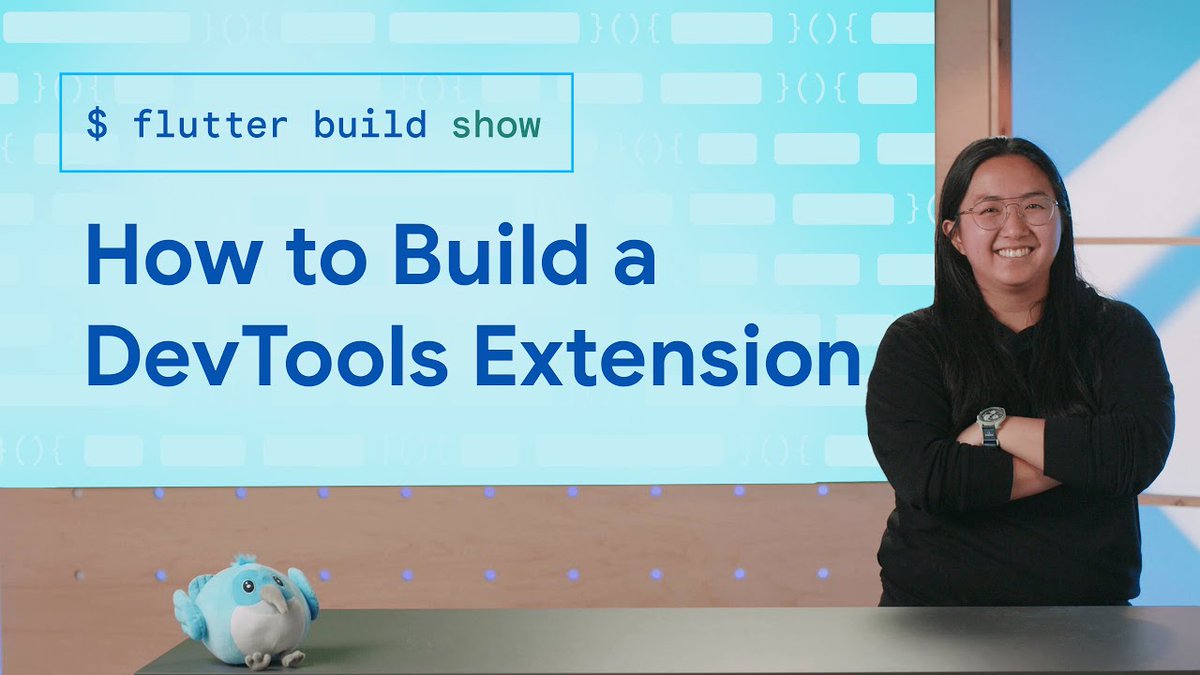 On this episode of the #FlutterBuildShow, we're diving into DevTools Extensions.

Learn how to use the @dart_lang & Flutter DevTools extensions framework to build developer tooling that is tightly integrated with the existing DevTools tooling suite.

▶️ → goo.gle/3PY9zQ2