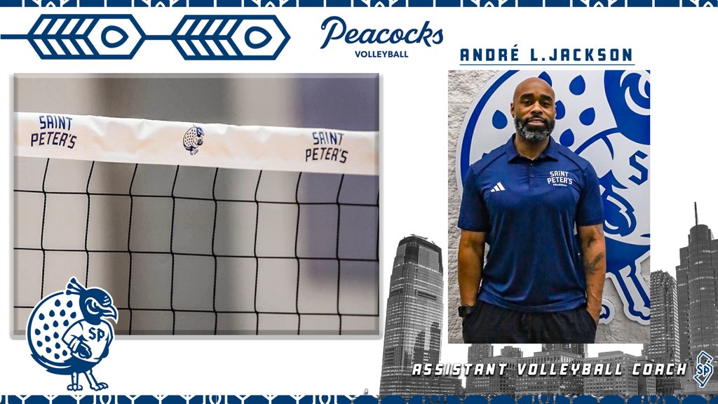 𝐀 𝐧𝐞𝐰 𝐚𝐝𝐝𝐢𝐭𝐢𝐨𝐧 𝐭𝐨 𝐭𝐡𝐞 𝐬𝐭𝐚𝐟𝐟 💪🏐

Welcome André L. Jackson as an assistant volleyball coach!! 

#StrutUp🦚