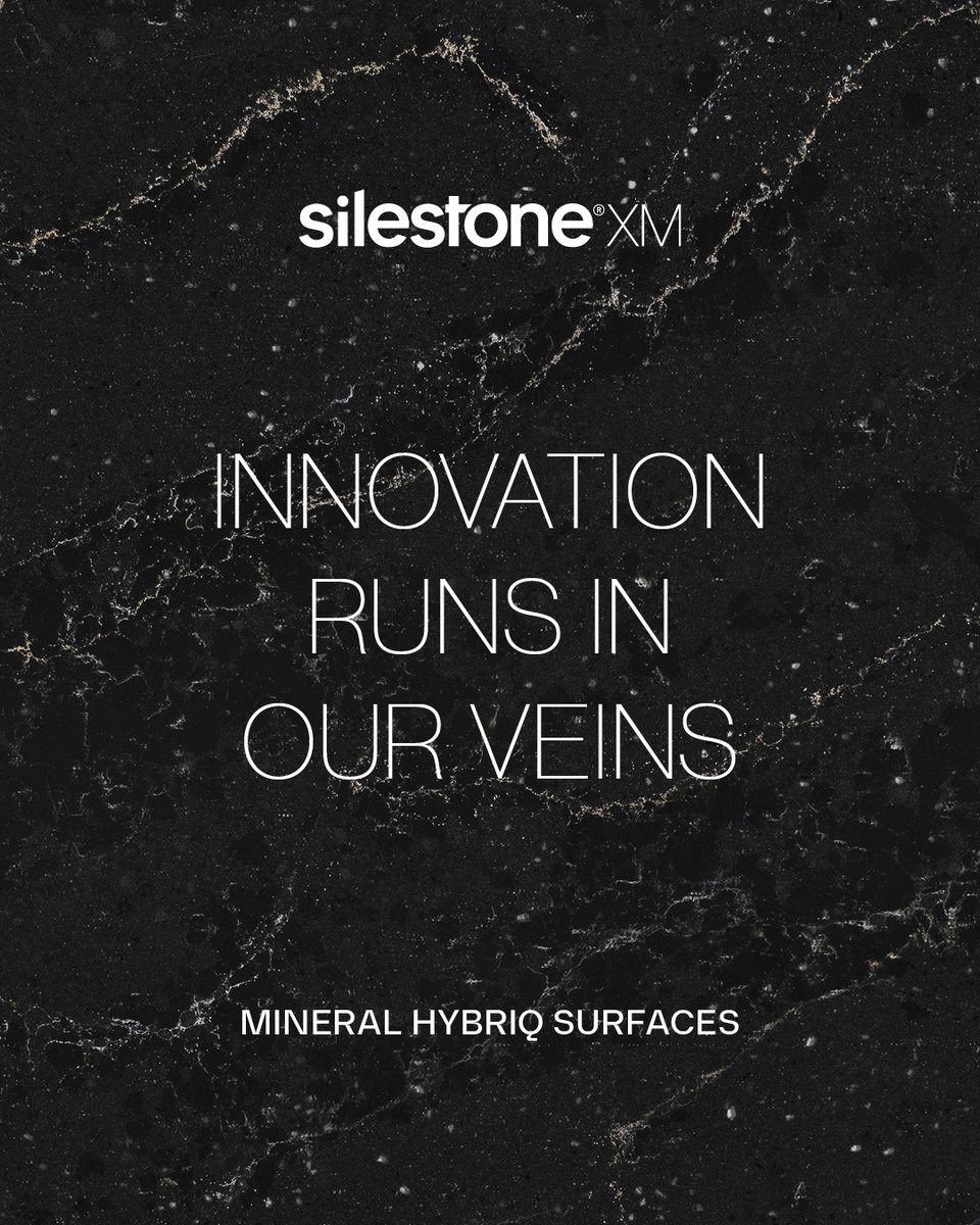 Silestone XM is the design mineral surface made of premium minerals with low crystalline silica content & recycled materials. Its real full-body design gives depth & creates enhanced spaces thanks to its reminiscence of natural stone. cosentino.com/silestone-xm/