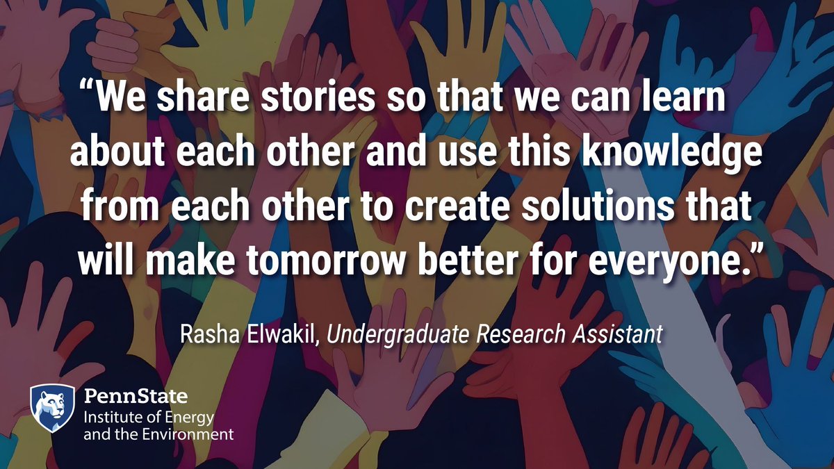 Have you listened to April's podcast yet? We discuss #climate leadership and the younger generation with Mark Ortiz (@ortiz__mark) and Rasha Elwakil of Penn State's Global Youth Storytelling and Research Lab (@thegysrl). buff.ly/4aTX93D @psugeography @PSUEMS